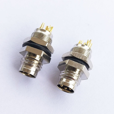 M8法兰连接器 焊接式