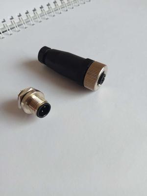 m12连接器插头 4芯 5芯 8芯