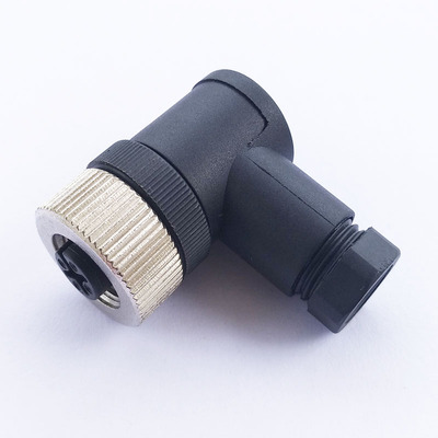 M12连接器4芯公头